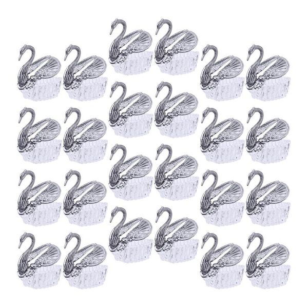 

gift wrap 24pcs exquisite wedding candy boxes swan shaped containers packing