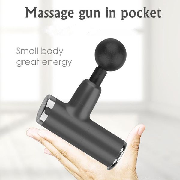 

massage gun mini neck muscle deep fascial massager electric pain trainer therapy for body relief ache fascia