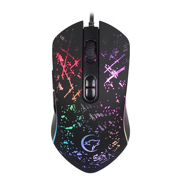 

2.4ghz wireless gaming mouse 2400dpi adjustable ergonomic mice usb reciever rechargeable optical for pc lapcomputer