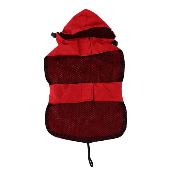 

dog apparel promotion doglemi pet doggy raincoat rain coat jacket waterproof outdoor, red s