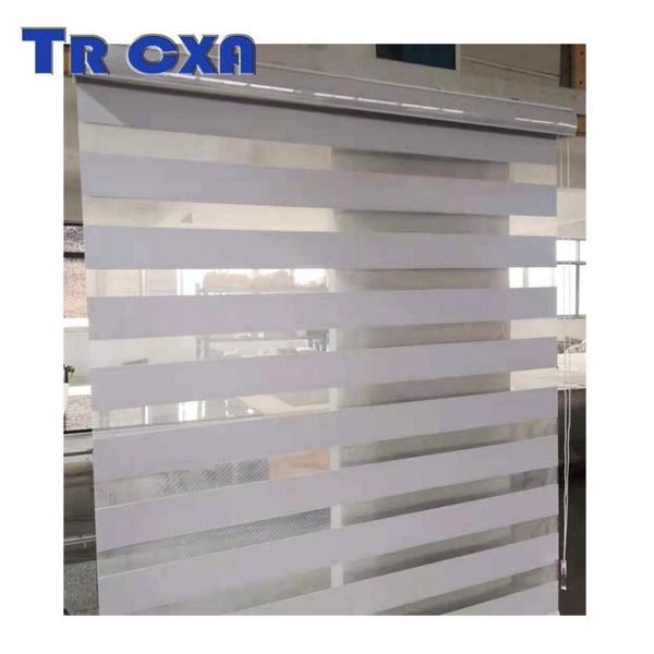 

blinds premium white blackout fabric rainbow for window shades