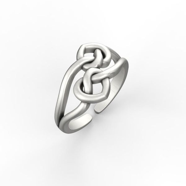 

cluster rings thai silver personality creative female models open ring s925 sterling niche design simple jewelry gift, Golden;silver