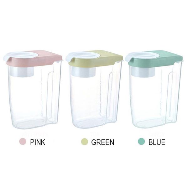

storage bottles & jars portable rice box plastic grain tank sealed moisture proof food preservation container for flour nuts kitchen