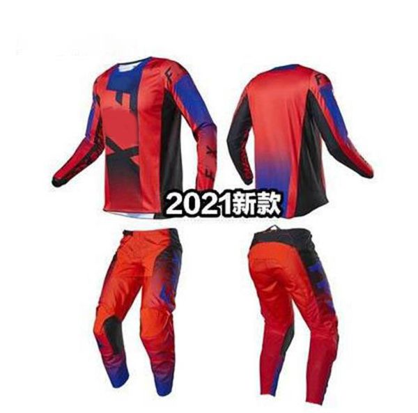 

2021 fans cross-country motorcycle riding team racing sports suit breathable wicking