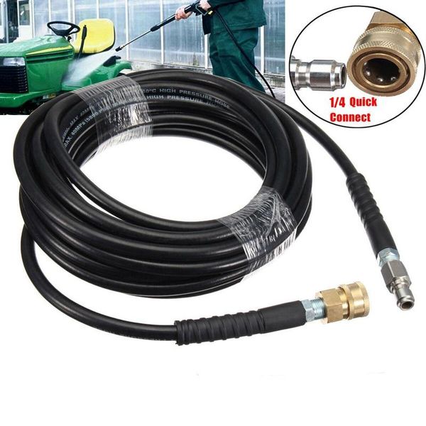 

high pressure washer hose tube 1/4 quick connect car cleaning