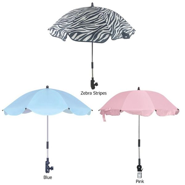 

stroller parts & accessories adjustable baby sunscreen clip umbrellas umbrella cover uv rays sun shade parasol rain protecter outdoor tool