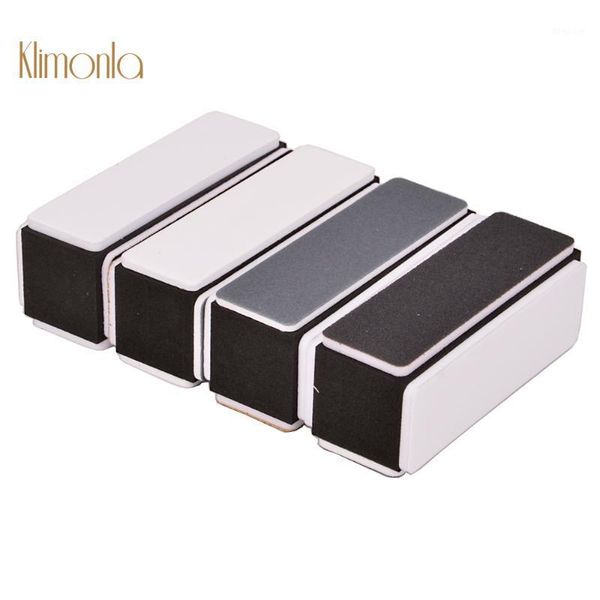

30pcs black white block nail art buffers four-sided buffing grinding polishing file manicure sponge nails accessories1
