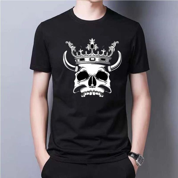

men's t-shirts summer shirts, interesting and fashionable designs, three-dimensional metal printing casual t-shirts,, White;black
