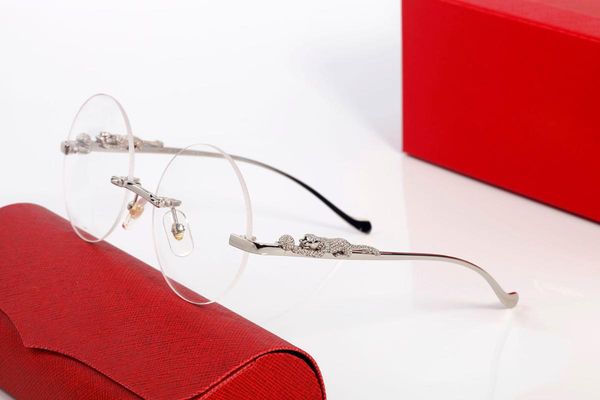 

sunglasses men metal rimless mirror gafas for women driving club clear glasses frame oculos shades 141371, White;black