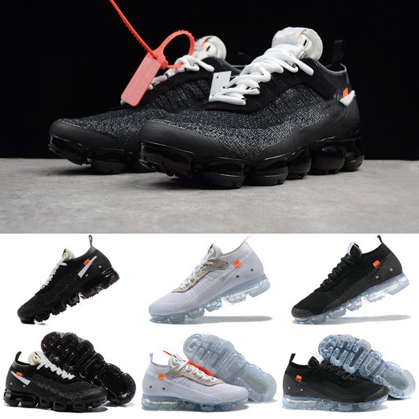 

chaussures moc 2.0 laceless run shoes triple black designer mens women sneakers fly white knit cushion trainers zapatos