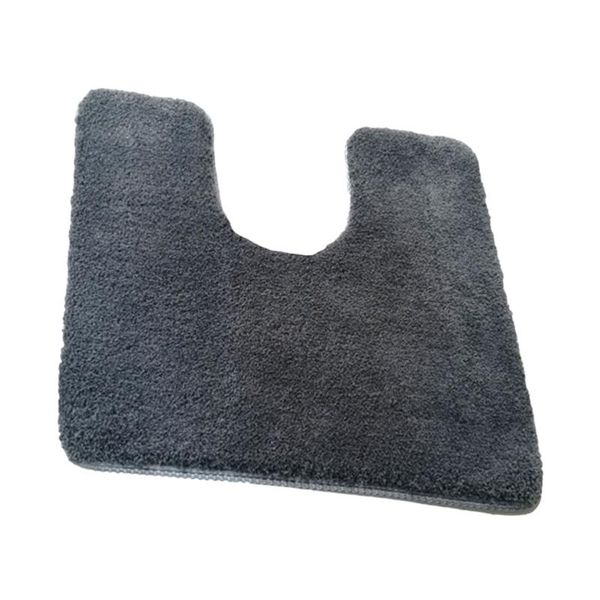 

carpets 1pc anti-slip u shaped toilet rug foot pad carpet closestool floor