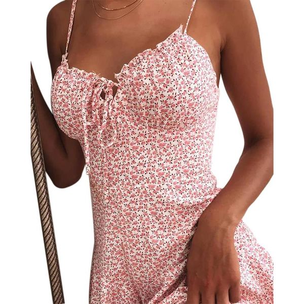 

casual dresses sleeveless floral boho mini dress 2021 women summer fashion beach holiday sundress home, Black;gray