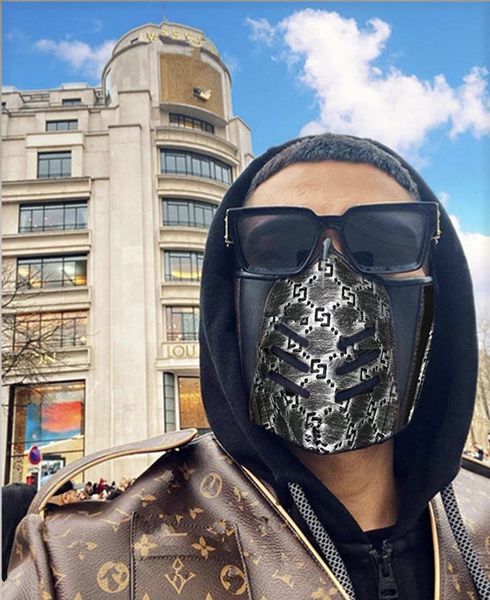 

riding design mask washable reusable mesh red mask space layer leather mask il5w