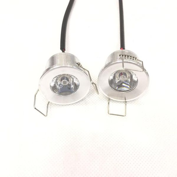 

4pcs/lot 31mm silver led mini spot light einbauleuchte round verstellbarer cabinet deckenlampe 230v led-schrankleuchte