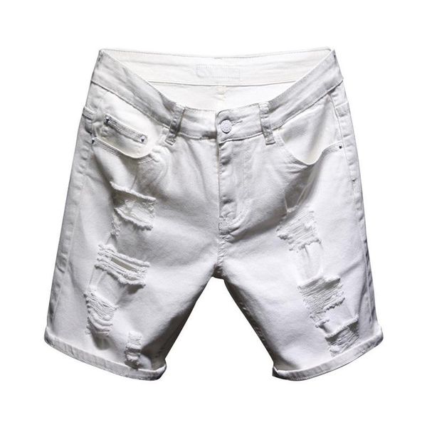 

men's shorts 2021 arrival men zipper casual solid cotton summer hole elastic thin black mens homme boardshorts beach regular, White;black