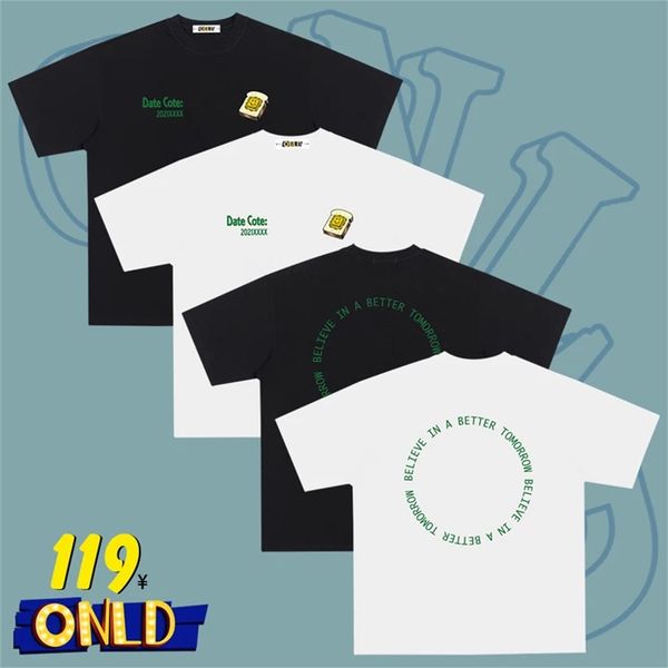 

brand t shirt polos chao br new summer letter printed short sleeve t-shirt bf style men's women's loose casual top, White