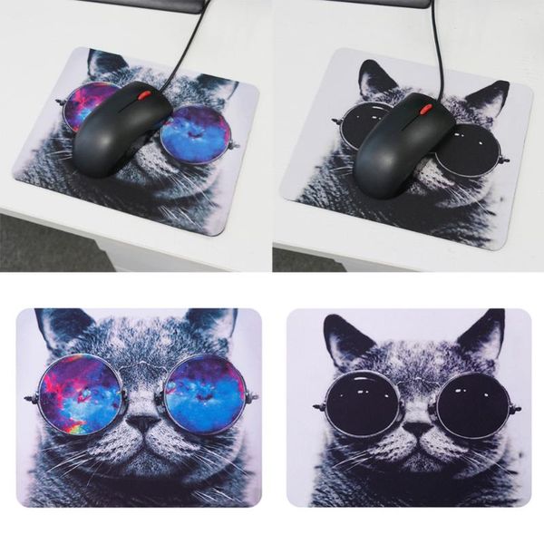 

mouse pads & wrist rests sunglasses cat kitten lovely computer pad mat pc mice