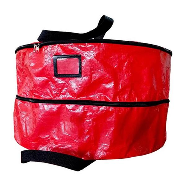 

storage bags christmas wreath bag double layer water resistant fabric dual zippered