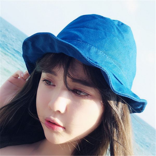 

south british wash jazz fisherman basin hat women spring summer version