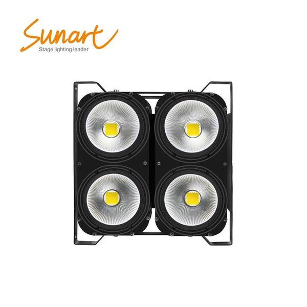 

effects 4*100w led stage effect blinder light for dj disco dmx control work with moving head somke machine beam spot wash
