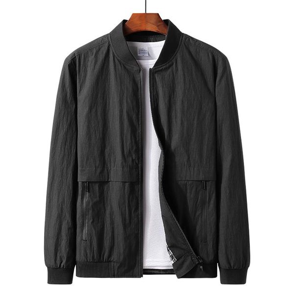 

men's jackets jacket baseball uniform fall/winter collar loose casual fashion bomber men chaqueta hombre, Black;brown
