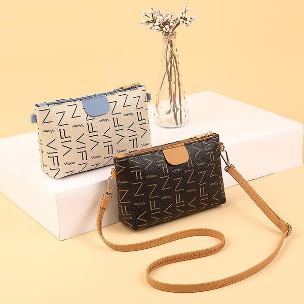 

evening bags fashion letter printing messenger shoulder bag casual mobile phone coin purse lady