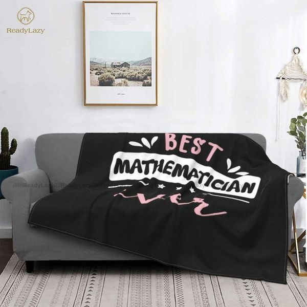 

math blanket warm fleece camping super soft bedspread blankets