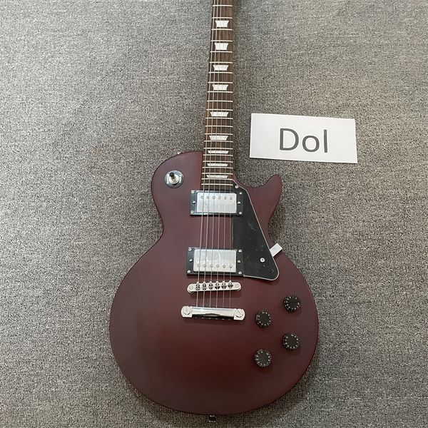 

electric guitar, black, mahogany body, rosewood fingerboard, in stock