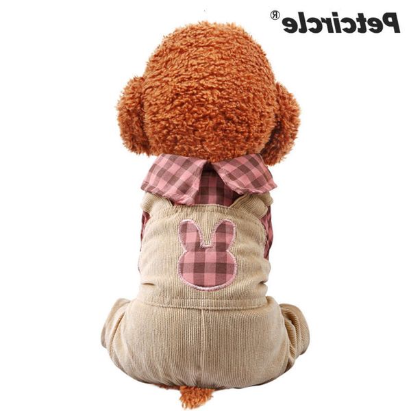 

the dog clothes straight pet spring and summer thin four legged thai casual bear dog general rabbit lattice pants