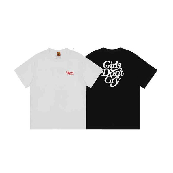 

human made girls don't cry oversized short sleeve t-shirt, White;black
