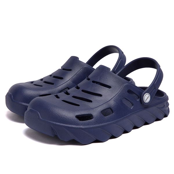 

ale sandals outdoor lawn children beach hole shoes luxurys designers summer slippers men women lady gentlemen fisherman, Black