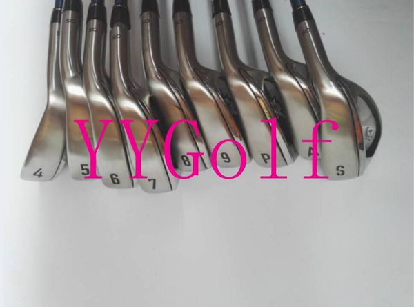 

irons golf clubs xr set 5-9pas r/s steel/graphite shafts including headcovers dhl complete of