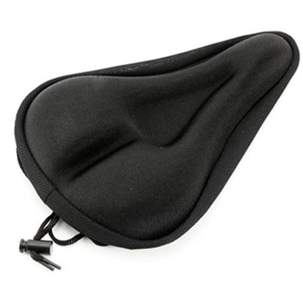 

bike saddles 2021 soft bicycle cycle extra comfort gel pad cushion cover for saddle seat black accessories wholesale