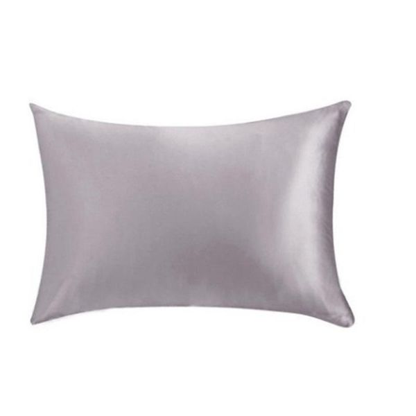 

pillow mulberry silk plain pillowcase high-grade double-sided towel home white soft pure