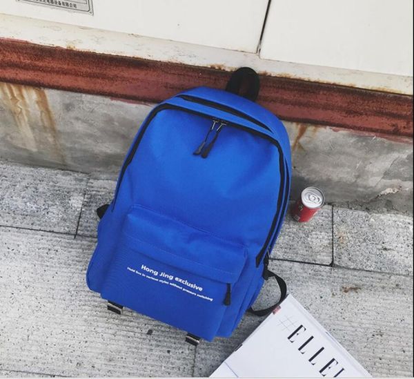 

backpack jtfan 2021 black canvas women schoolbags for teenagers couple backpacks casual 4 color