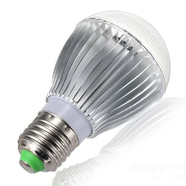 

bulbs 10pcs rgb led bulb 16 color change e27 light with remote control 85-265v lamp