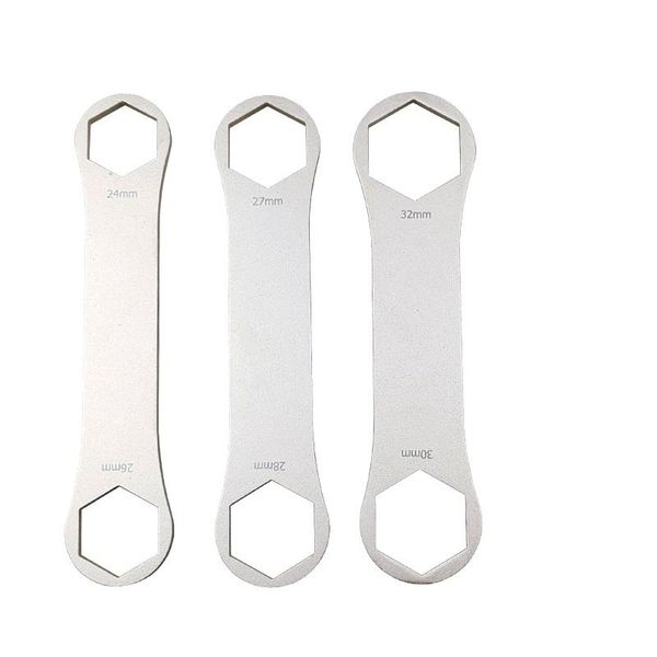 

tools bike bicycle fork cover disassembly wrench stainless steel multifunctional