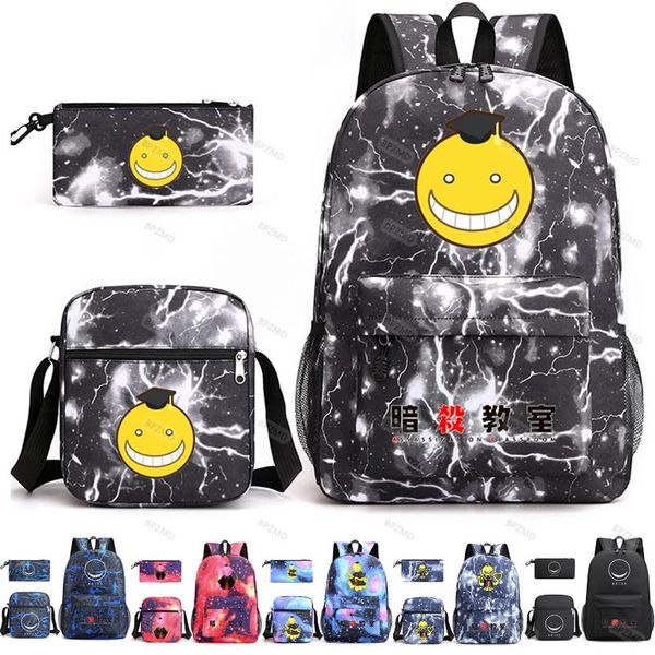 

backpack 3pcs/set male backpacks high school bags for women 2021 boys one shoulder big student travel bag men sac mochila
