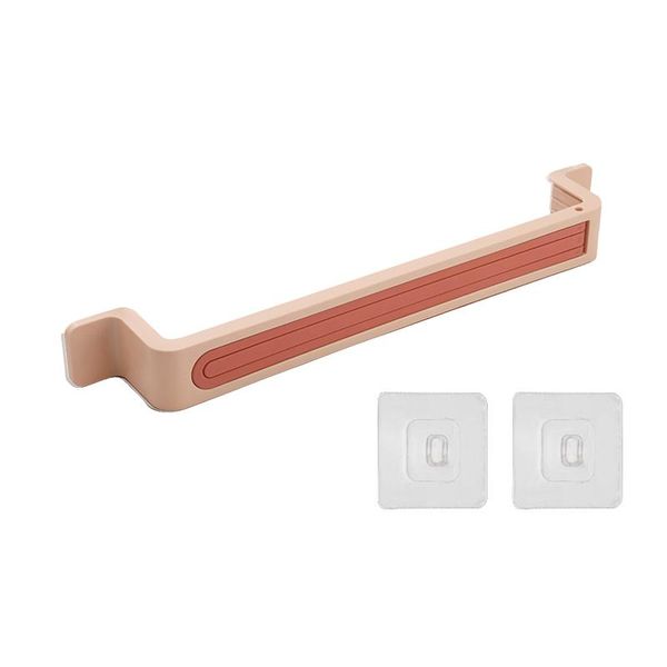 

towel racks wall mount rack durable space saving home multifunction rustproof self adhesive swing arm rotatable bathroom accessory abs