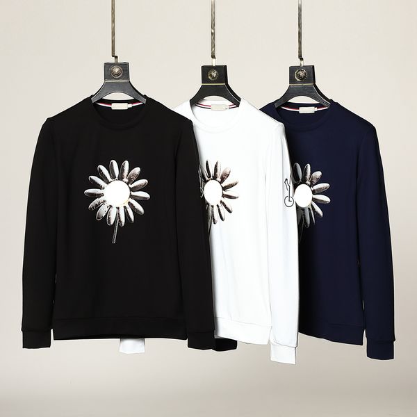 

mens hoodies sweatshirts embroidered letters men 3color brand hoodie, Black