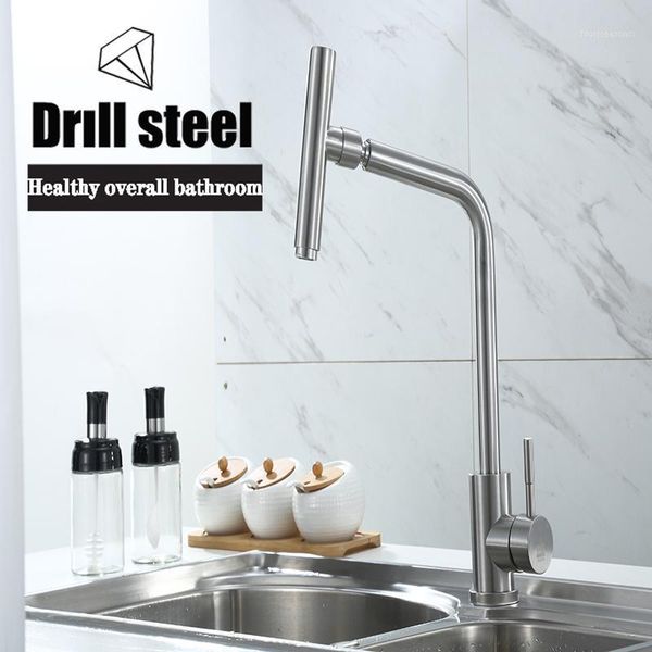 

kitchen faucet, sitting sink pull polished counterbasin upper swivel f bathroom faucets1