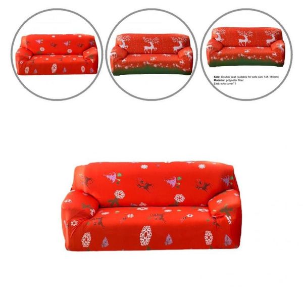 

chair covers no odor eco-friendly eye-catching xmas-themed sofa slipcover for el
