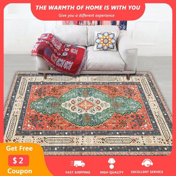 

persian large rugs 120x160cm bohemia ethnic style carpets for living room non-slip washable palor floor rug drop tapis