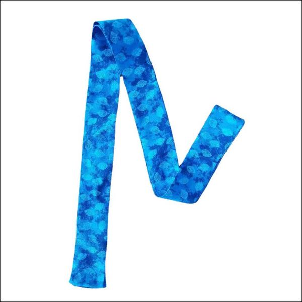 

neck ties 2021 fashion multi-function long silk scarf women narrow neckerchief tie hair band skinny headband for ladies, Blue;purple