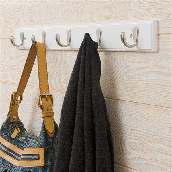 

wall hooks solid wood hangers clothes shelf towel coat hook hat rack bathroom racks key holder & rails