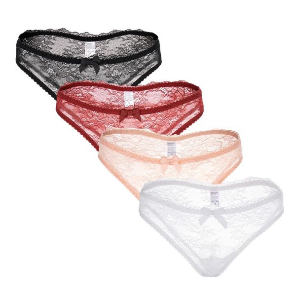 

women's panties varsmiss woman lingerie breathable see through soft net yarn middle waist seamless hip lift underwear, Black;pink