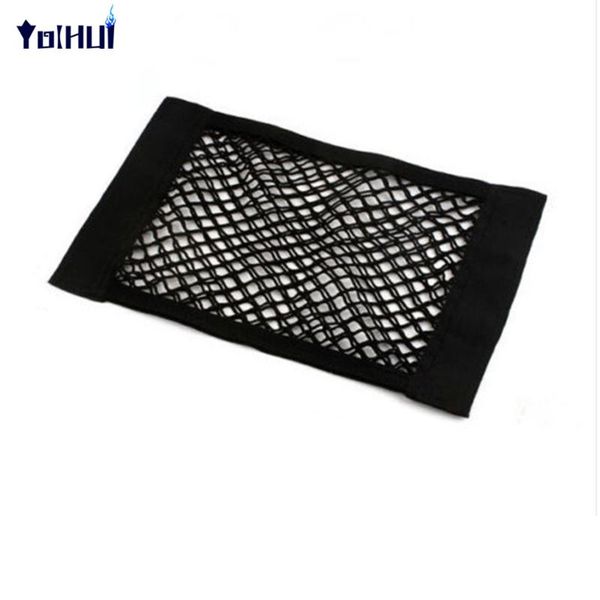 

car organizer magic stick seat back storage auto mesh net bag styling pocket