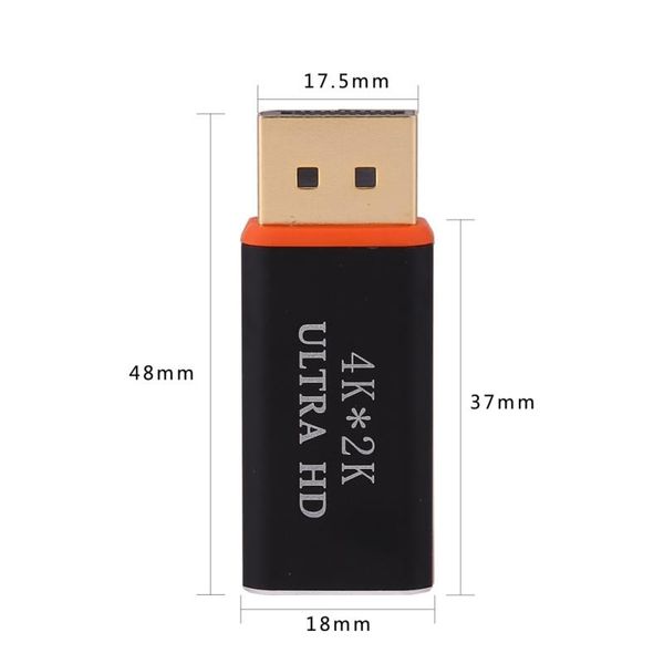 

audio cables & connectors dp to adapter 4k ultra hd 3d gold plated displayport converter male female adapters