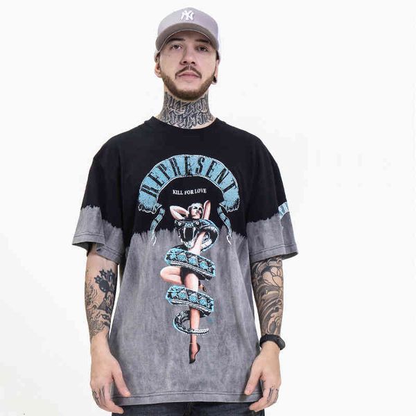 

men's t-shirts arrival fashion wear tie dye short sleeve t-shirt men and women cotton o-neck t shirt brand clothing tshirt homme 3bi3, White;black