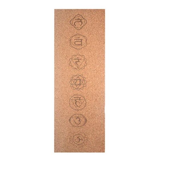 

wood color 7 coulorful round suede skin natural rubber eco-friendly slip-resistant yoga mat fitness massage mats